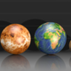 Planetengrößen im Vergleich